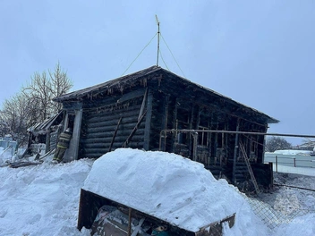 Дом находился на улице 1 Мая | Источник: МЧС по Нижегородской области