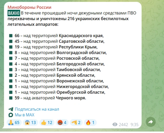 Источник: Минобороны России / t.me