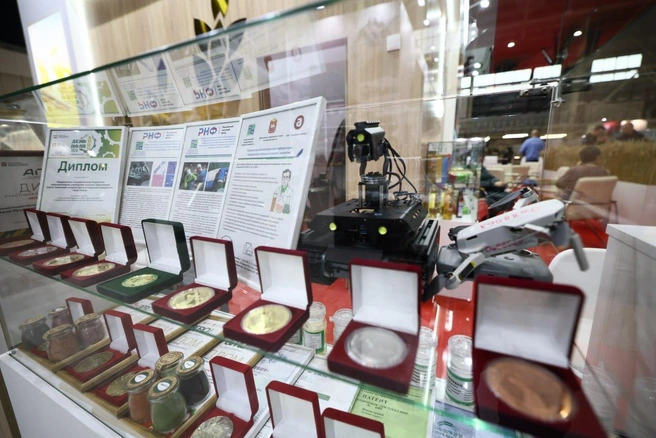 Ежегодно на агровыставках южноуральские сельхозпроизводители собирают урожай медалей | Источник: пресс-служба правительства Челябинской области