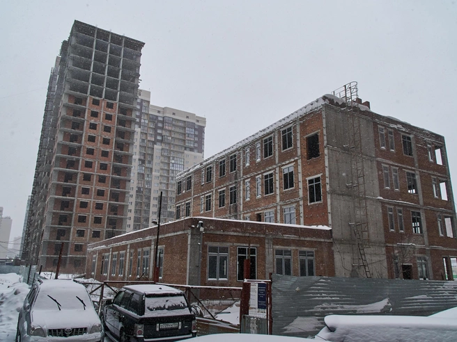 Внешний вид долгостроя в январе прошлого года | Источник: Александр Ощепков / NGS.RU
