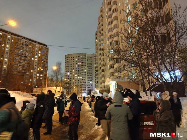 Очевидцы рассказали о моменте взрыва в многоквартирном доме в Южном Бутово | Источник: Игорь Мещанев / MSK1.RU