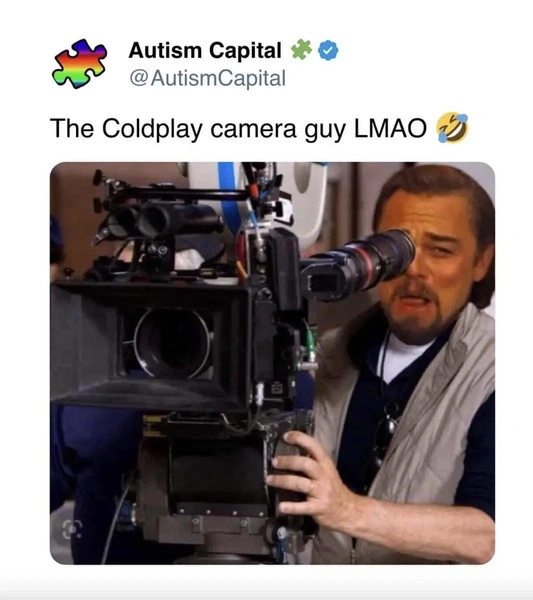 «Оператор на концерте Coldplay»