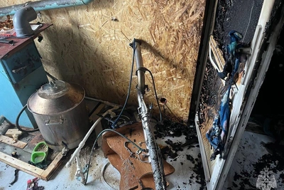 Взрыв паров спирта в Орске травмировал мужчину