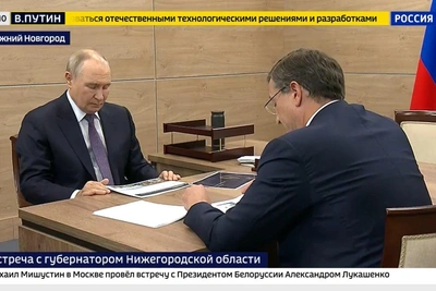 Путин и Никитин: ключевые темы встречи