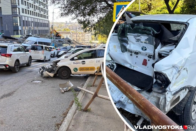 О пострадавших ничего не известно | Источник: Елена Буйвол / VLADIVOSTOK1.RU