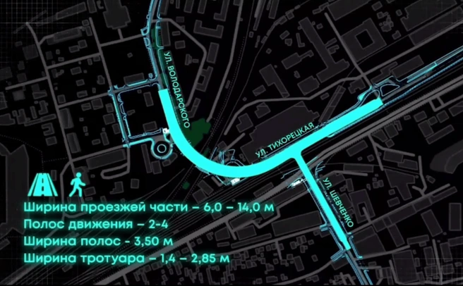 Схема новой развязки | Источник: emnaumov / Telegram