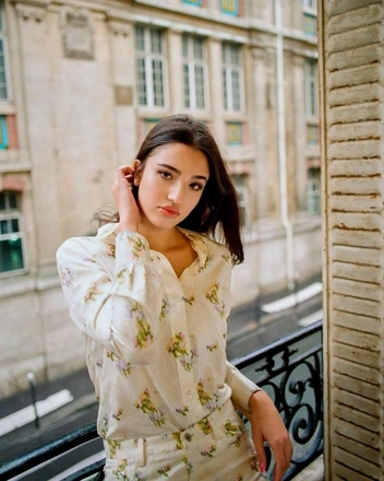 Леони Кассель в съемке для Vogue Italia