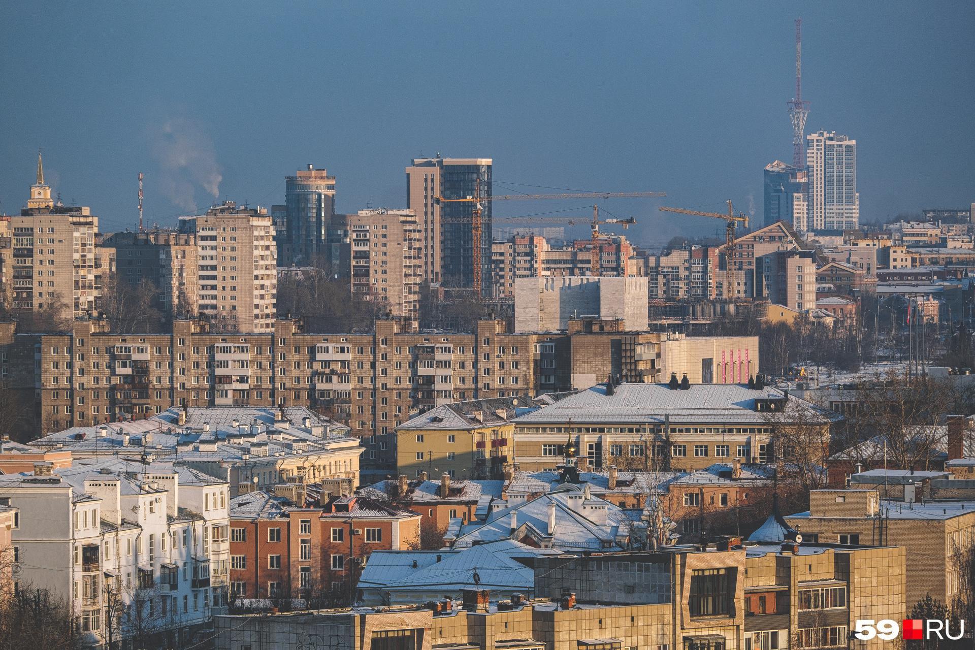 В разных районах Перми завыла сирена