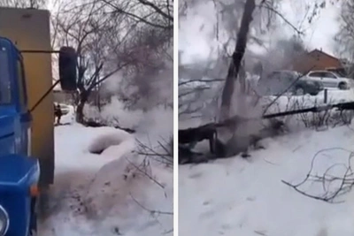 В Старом Кировске из-за прорыва трубы нет отопления двое суток