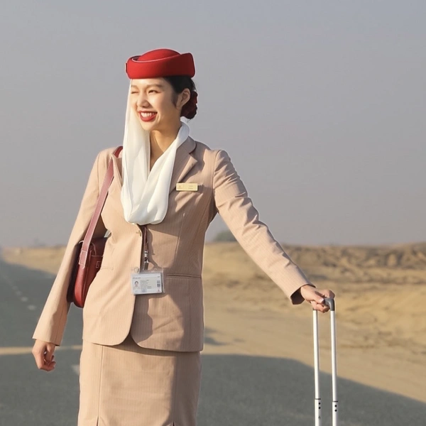 стюардессы, стюардессы униформа, стюардессы форма, Emirates  | Источник: Социальные сети