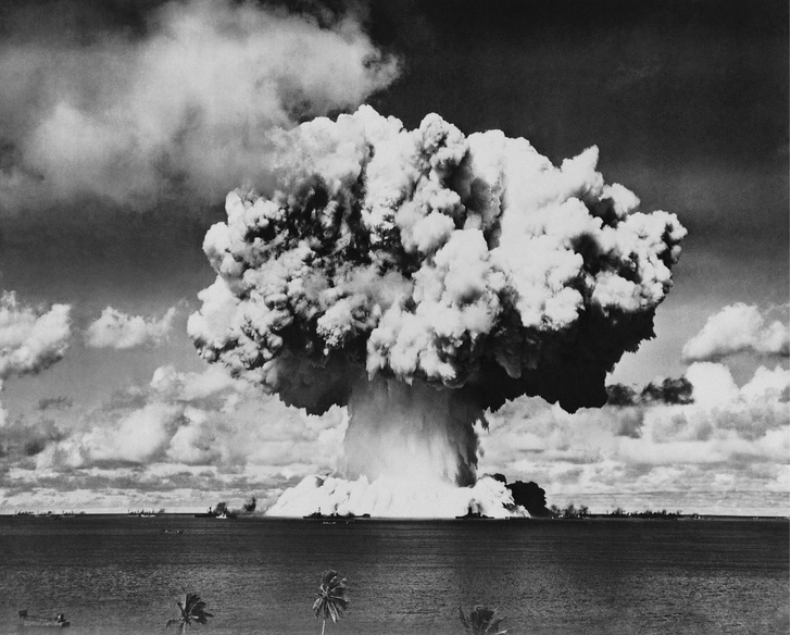 Ядерный взрыв у атолла Бикини, 25 июля 1946 года