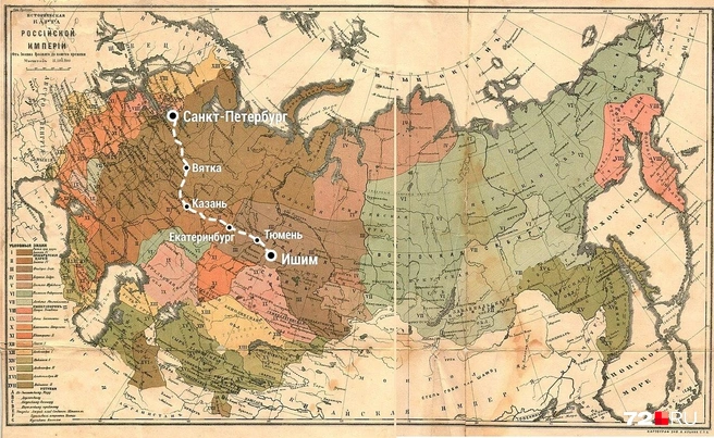 Именно такой путь прошла сибирячка  | Источник: Дмитрий Гладышев / 72.RU 