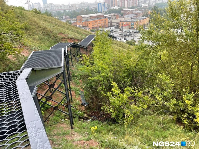 Ходить тут точно пока не стоит! | Источник: Дмитрий Мамаев / NGS24.RU