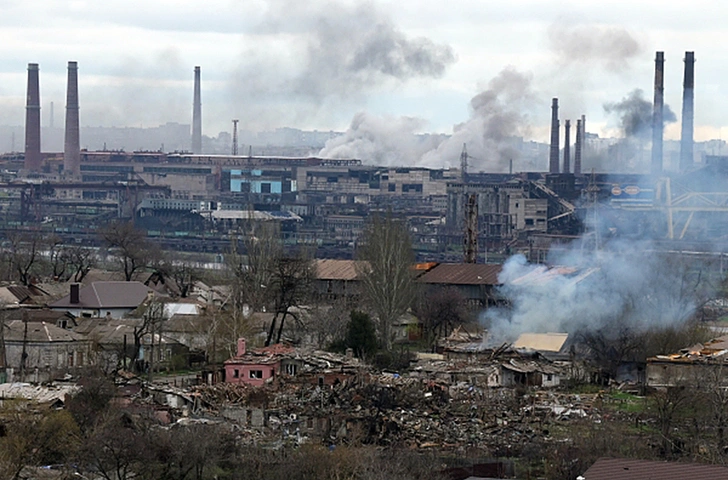 Что производил завод «Азовсталь»?