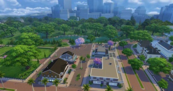 Гид по мирам в The Sims 4: все города, локации и семьи | Источник: скриншот The Sims 4