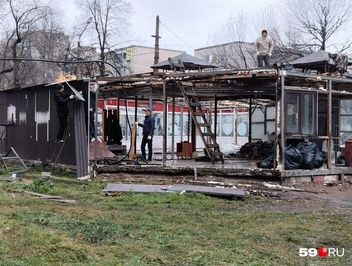 Киоски начали разбирать осенью 2024 года | Источник: Ольга Якунчева / 59.RU
