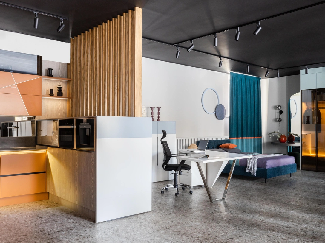 Мебельный магазин в Уфе с дизайнерским интерьером | Источник: Вера Деблик. Стиль: Анна Шенбергер