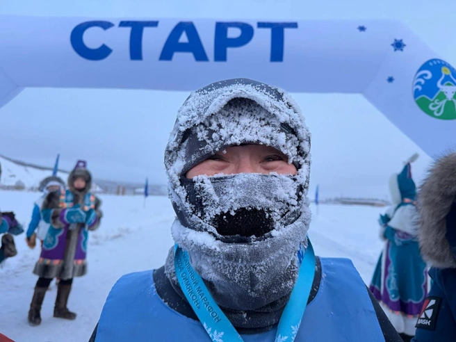 Самый экстремальный марафон в мире проходит в Якутии | Источник: Айсен Николаев / T.me
