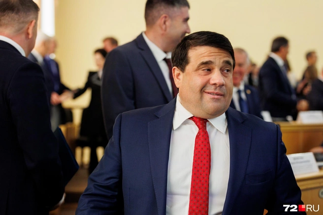 Лидер «Справедливой России» в Тюменской области Владимир Пискайкин. Его партия еле-еле прошла пятипроцентный барьер | Источник: Ирина Шарова / 72.RU