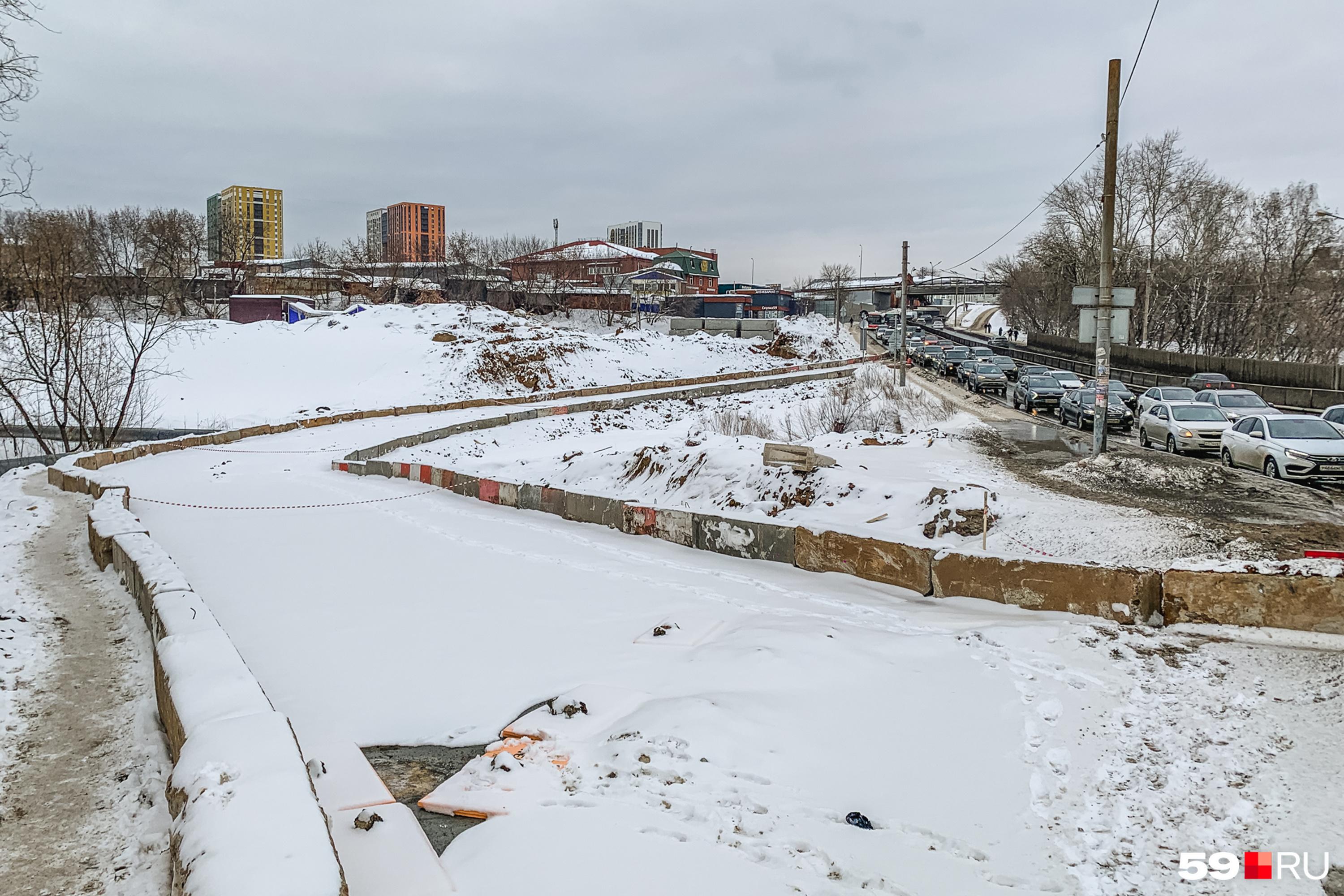 Когда в Перми перекроют проезд по мосту через Данилиху на шоссе Космонавтов  - 2 марта 2024 - 59.ру