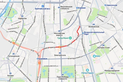 Два съезда Витебской развязки ЗСД закроют ночью