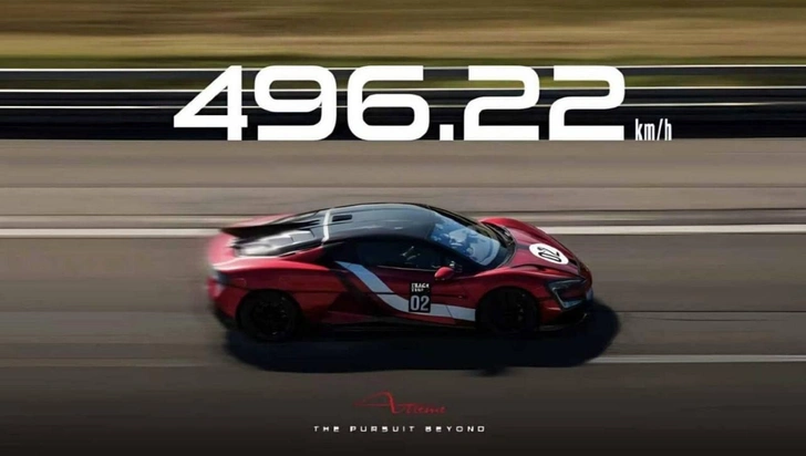 496,22 км/ч: Китайский электромобиль установил мировой рекорд скорости | marieclaire.kz