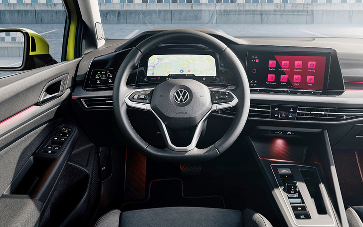 VW Golf: цифровой аппарат