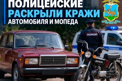 В Псковской области раскрыли кражи автомобиля и мопеда