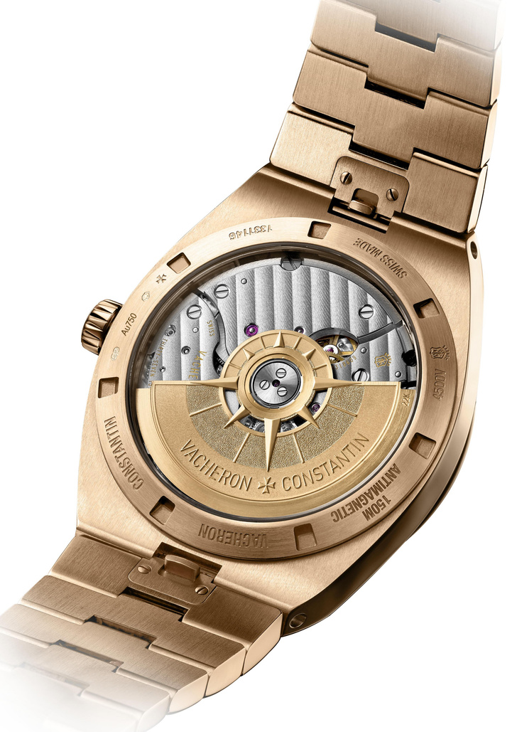 Часы Vacheron Constantin в розовом золоте — это физическое воплощение спортивной элегантности