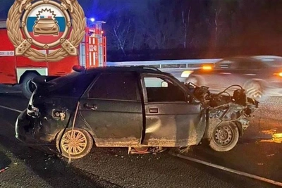 В ночном ДТП под Красноармейском погиб водитель ВАЗ-2112