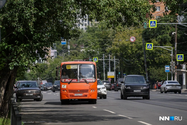 Маршрутка ходит до деревни Афонино | Источник: Наталья Бурухина / NN.RU