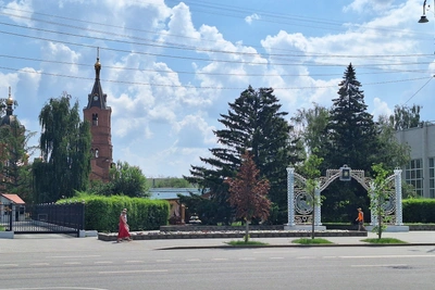 В центре Кургана заменят тротуарную плитку