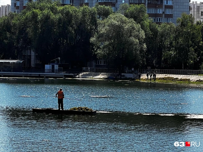Ещё несколько дней назад было немало грязи | Источник: читатель 63.RU 