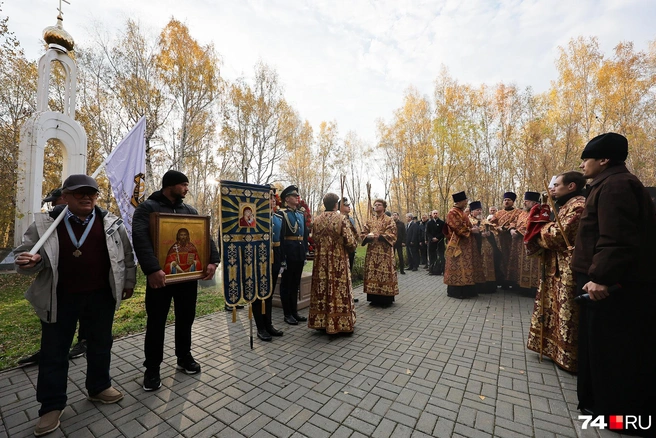 Начинается крестный ход с молитвы | Источник: Наталья Лапцевич