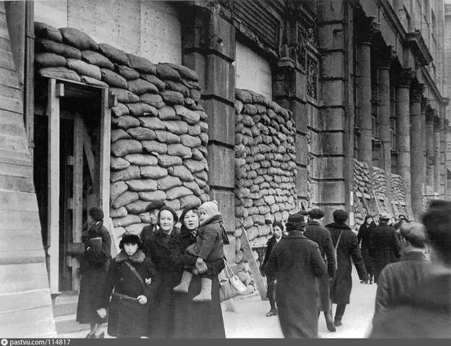 Проспект Володарского в 1941 году | Источник: pastvu.com