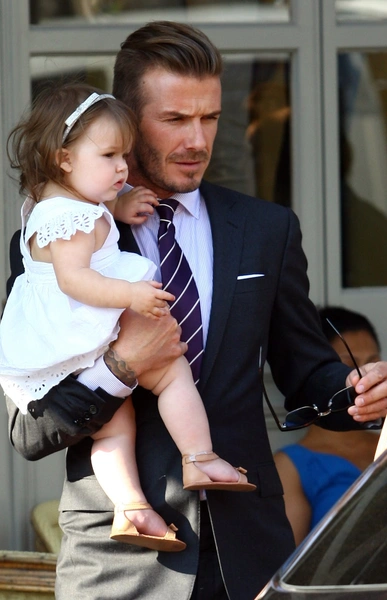 Дэвид и Харпер Бекхэмы | Источник: getty images