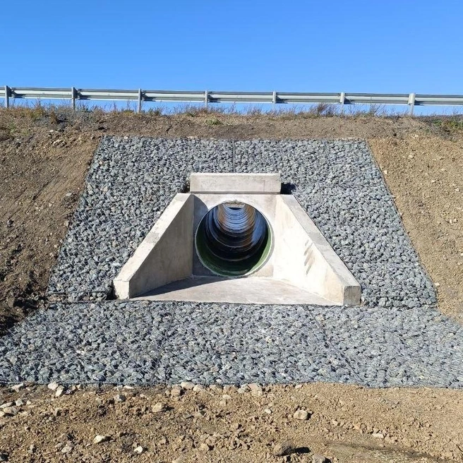 Пример новой водопропускной трубы | Источник: официальный портал Забайкальского края