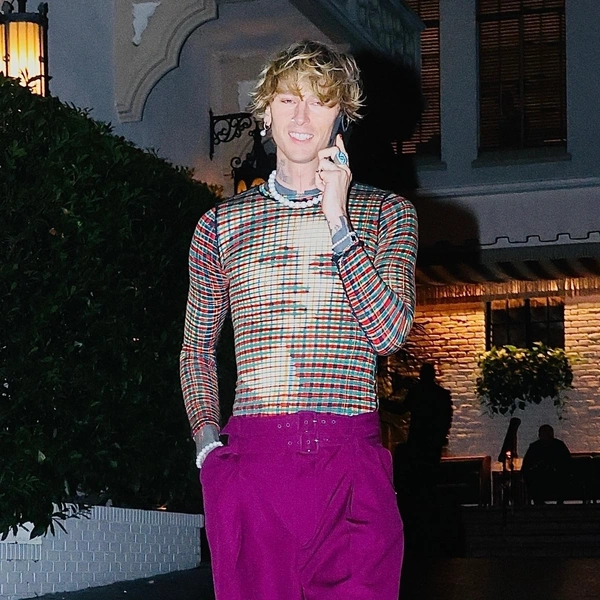 Machine Gun Kelly на афтепати Vogue World 2025