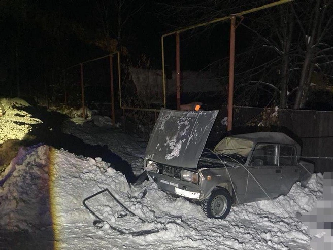 Пассажир ВАЗа погиб в результате ДТП | Источник: Пресс-служба Гоавтоиспекции Новосибирской области