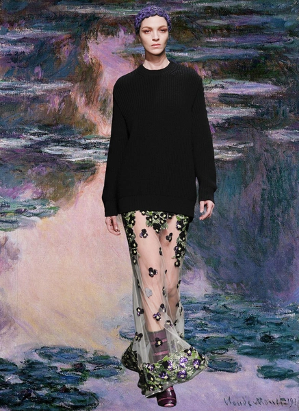 GIVENCHY X CLAUDE MONET | Источник: Ubicouture