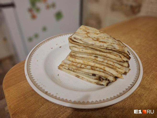 По вкусу «дешевые» блины получились более жирными и сладкими | Источник: Елена Аносова / E1.RU