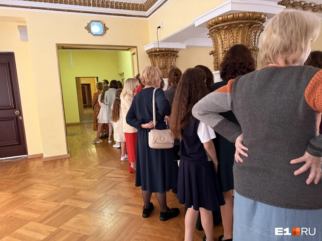 Очередь в туалет была нескончаемой | Источник: Дарья Костомина / E1.RU