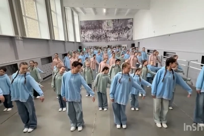 Забайкальский танцевальный челлендж к Сагаалгану