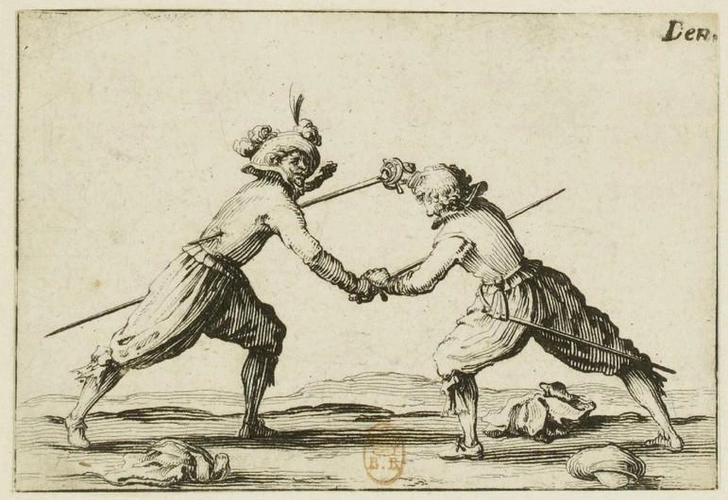 Жак Калло. Дуэль. 1634 год | Источник: Wikimedia Commons