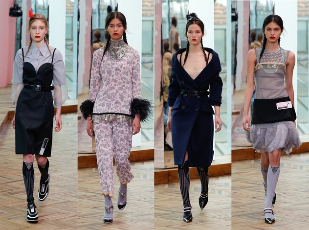 Шик ХХ-го века в новой коллекции Prada Resort 2018