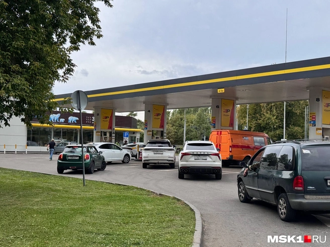 А вот с наличием топлива произошла накладка | Источник: Дмитрий Толстошеев / MSK1.RU