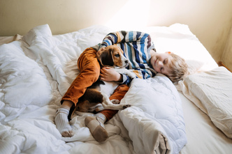 Не только лабрадор: 8 пород собак, которые идеально подойдут семьям с детьми