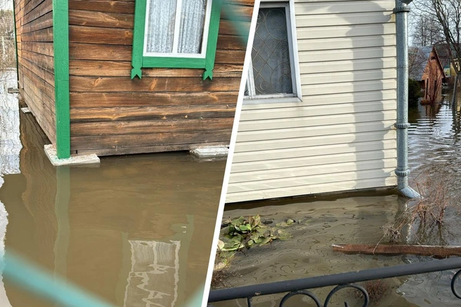 Под Новосибирском затопило участки СНТ, но пожарную машину для откачки воды использовать нельзя | Источник: читатели НГС