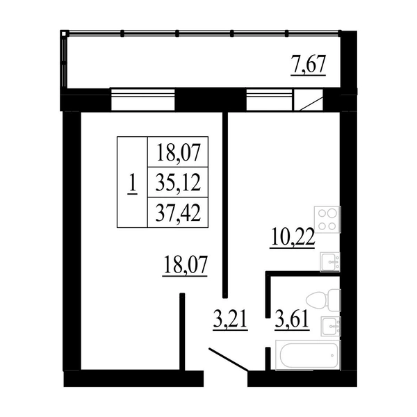Однушки и двушки — сейчас нарасхват | Источник: «Арго»