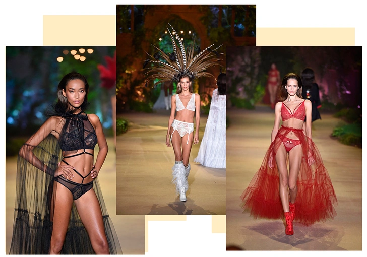 Intimissimi, показ мод, Верона,